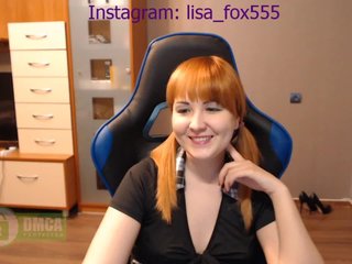 Fotky YOUR-FOX Hi, I'm Lisa. Lets play roulette or dice with me, you will like it! Control my lovense 300 sec for 111 tk